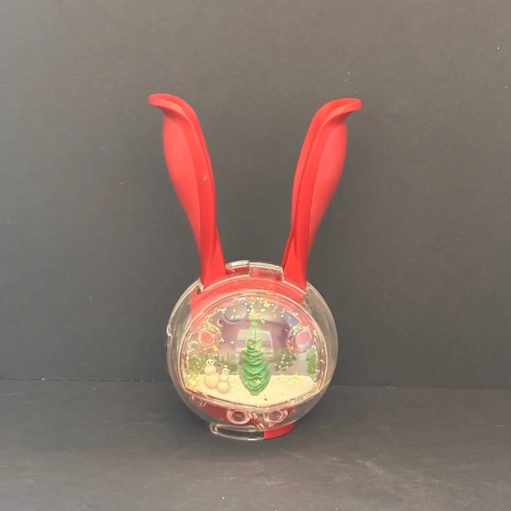 Vintage CHEF'N PEPPER MILL GRINDER Holiday Scene Pre-Owned RARE
